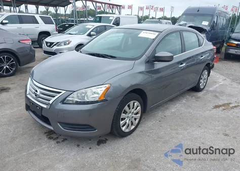 2015 Nissan Sentra S from USA, damaged, VIN 3N1AB7AP1FY305186